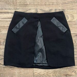 LF Stores • Paper Heart Double Layer Pleat Mini Skirt • size 8